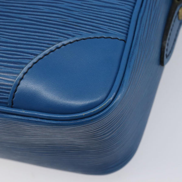 LOUIS VUITTON Epi Trocadero 27 Shoulder Bag Blue M52315 LV Auth BA16530