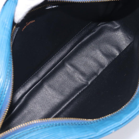 LOUIS VUITTON Epi Trocadero 27 Shoulder Bag Blue M52315 LV Auth BA16530