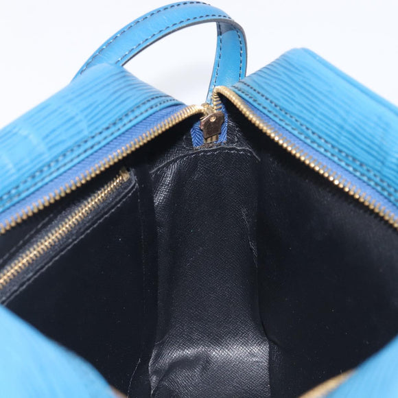 LOUIS VUITTON Epi Trocadero 27 Shoulder Bag Blue M52315 LV Auth BA16530