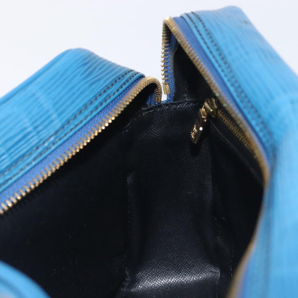 LOUIS VUITTON Epi Trocadero 27 Shoulder Bag Blue M52315 LV Auth BA16530