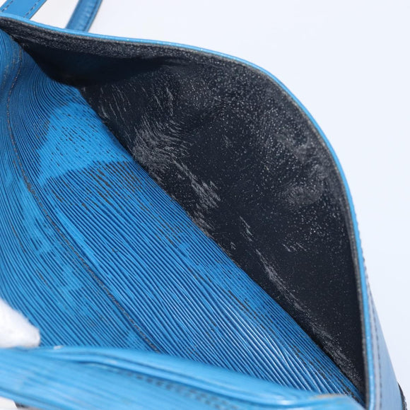 LOUIS VUITTON Epi Trocadero 27 Shoulder Bag Blue M52315 LV Auth BA16530