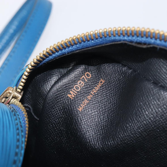 LOUIS VUITTON Epi Trocadero 27 Shoulder Bag Blue M52315 LV Auth BA16530