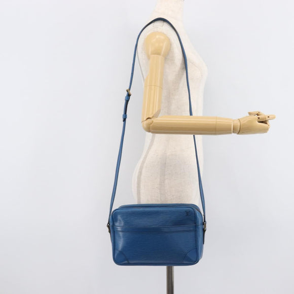 LOUIS VUITTON Epi Trocadero 27 Shoulder Bag Blue M52315 LV Auth BA16530