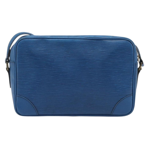 LOUIS VUITTON Epi Trocadero 27 Shoulder Bag Blue M52315 LV Auth BA16530
