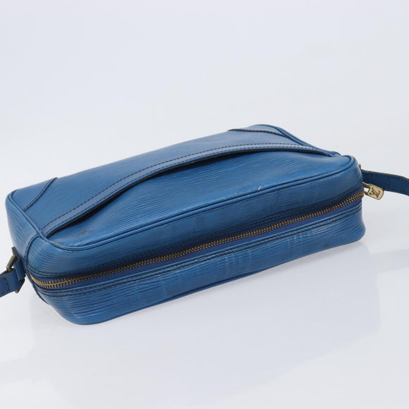 LOUIS VUITTON Epi Trocadero 27 Shoulder Bag Blue M52315 LV Auth BA16530