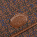 Burberrys Shoulder Bag Canvas Brown Gold Tone Auth BA16531A-17