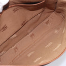 Burberrys Shoulder Bag Canvas Brown Gold Tone Auth BA16531A-19