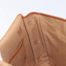 Burberrys Shoulder Bag Canvas Brown Gold Tone Auth BA16531A-20