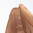 Burberrys Shoulder Bag Canvas Brown Gold Tone Auth BA16531A-21