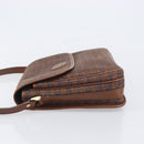 Burberrys Shoulder Bag Canvas Brown Gold Tone Auth BA16531A-5