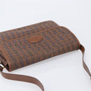 Burberrys Shoulder Bag Canvas Brown Gold Tone Auth BA16531A-6
