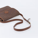 Burberrys Shoulder Bag Canvas Brown Gold Tone Auth BA16531A-7