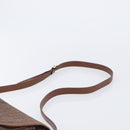 Burberrys Shoulder Bag Canvas Brown Gold Tone Auth BA16531A-8
