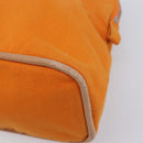 HERMES Bolide Pouch Canvas 2 Set Black Orange Auth BA16534-14