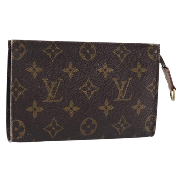 LOUIS VUITTON Monogram Bucket PM Pouch Accessory Pouch LV Auth BA16539
