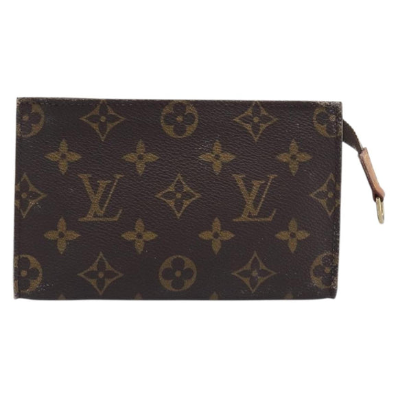 LOUIS VUITTON Monogram Bucket PM Pouch Accessory Pouch LV Auth BA16539