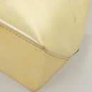LOUIS VUITTON Monogram Vernis Reade PM Hand Bag Perle M91336 LV Auth BA1655-16