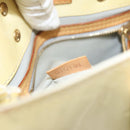 LOUIS VUITTON Monogram Vernis Reade PM Hand Bag Perle M91336 LV Auth BA1655-12