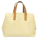 LOUIS VUITTON Monogram Vernis Reade PM Hand Bag Perle M91336 LV Auth BA1655-2