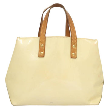 LOUIS VUITTON Monogram Vernis Reade PM Hand Bag Perle M91336 LV Auth BA1655 - 0