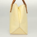 LOUIS VUITTON Monogram Vernis Reade PM Hand Bag Perle M91336 LV Auth BA1655-3