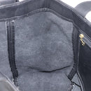 Coach Shoulder Bag Leather Black Gold Tone Auth BA16561-18
