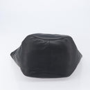 Coach Shoulder Bag Leather Black Gold Tone Auth BA16561-9