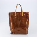 LOUIS VUITTON Monogram Vernis Hand Bag 2 Set Bronze Gris LV Auth BA16572-13