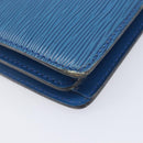 LOUIS VUITTON Epi Capuchin Shoulder Bag Blue M52345 LV Auth BA16573-16