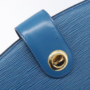 LOUIS VUITTON Epi Capuchin Shoulder Bag Blue M52345 LV Auth BA16573-20