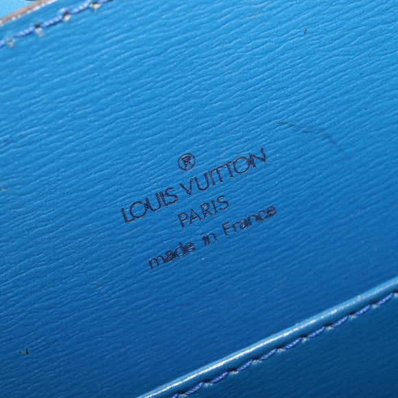 LOUIS VUITTON Epi Capuchin Shoulder Bag Blue M52345 LV Auth BA16573