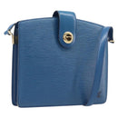 LOUIS VUITTON Epi Capuchin Shoulder Bag Blue M52345 LV Auth BA16573-1