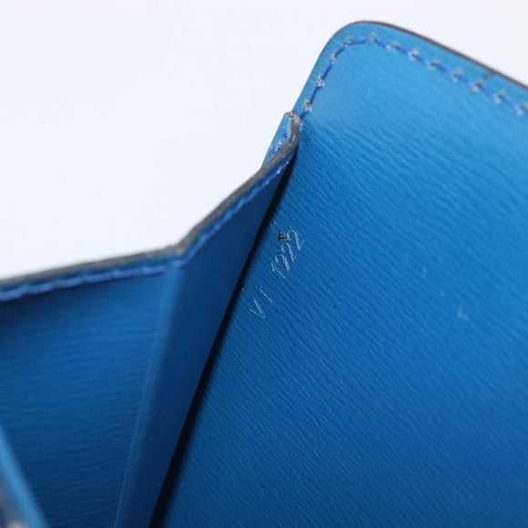 LOUIS VUITTON Epi Capuchin Shoulder Bag Blue M52345 LV Auth BA16573