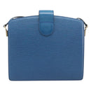 LOUIS VUITTON Epi Capuchin Shoulder Bag Blue M52345 LV Auth BA16573-2