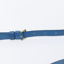 LOUIS VUITTON Epi Capuchin Shoulder Bag Blue M52345 LV Auth BA16573-8