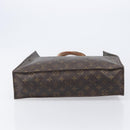 LOUIS VUITTON Monogram Sac Plat Hand Bag M51140 LV Auth BA16574-11