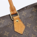 LOUIS VUITTON Monogram Sac Plat Hand Bag M51140 LV Auth BA16574-16
