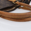 LOUIS VUITTON Monogram Sac Plat Hand Bag M51140 LV Auth BA16574-8