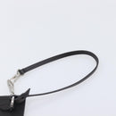 LOUIS VUITTON Mahina Hina MM Pouch Leather Dark Brown LV Auth BA16576V-14