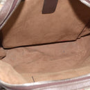 GUCCI GG Supreme Tian Backpack PVC Beige Silver 428027 Auth BA16579V-20