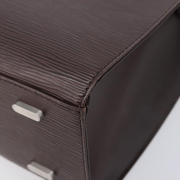 LOUIS VUITTON Epi Figari PM Hand Bag Mocha M5201D LV Auth BA16582