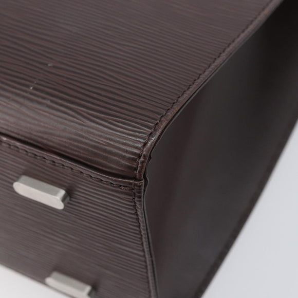 LOUIS VUITTON Epi Figari PM Hand Bag Mocha M5201D LV Auth BA16582