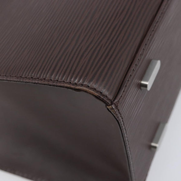 LOUIS VUITTON Epi Figari PM Hand Bag Mocha M5201D LV Auth BA16582