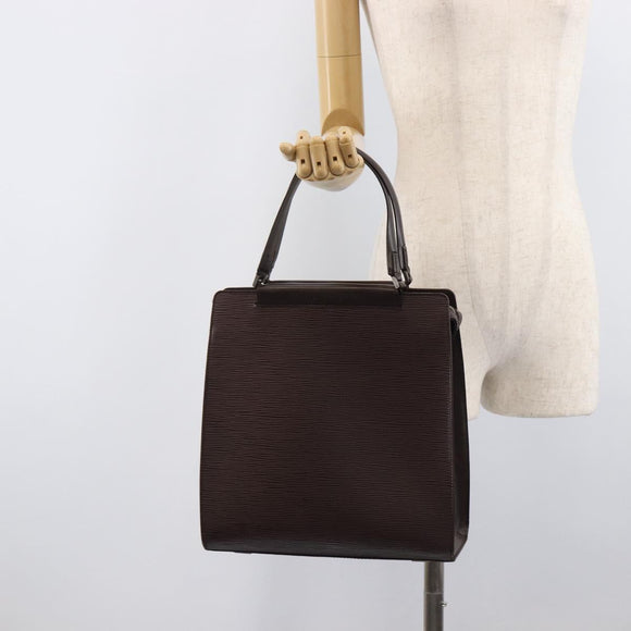 LOUIS VUITTON Epi Figari PM Hand Bag Mocha M5201D LV Auth BA16582