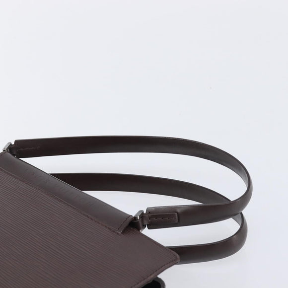 LOUIS VUITTON Epi Figari PM Hand Bag Mocha M5201D LV Auth BA16582