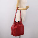 LOUIS VUITTON Epi Noe Shoulder Bag Red M44007 LV Auth BA16583-19