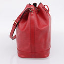 LOUIS VUITTON Epi Noe Shoulder Bag Red M44007 LV Auth BA16583-4