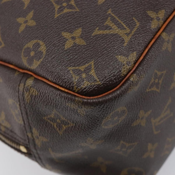 LOUIS VUITTON Monogram Deauville Hand Bag M47270 LV Auth BA16584