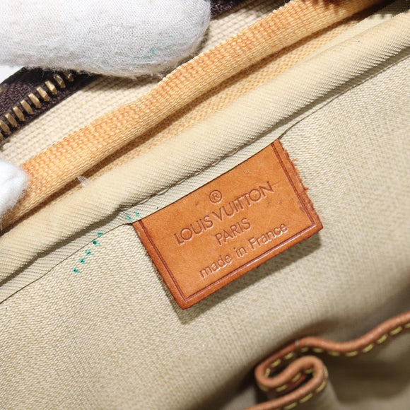LOUIS VUITTON Monogram Deauville Hand Bag M47270 LV Auth BA16584