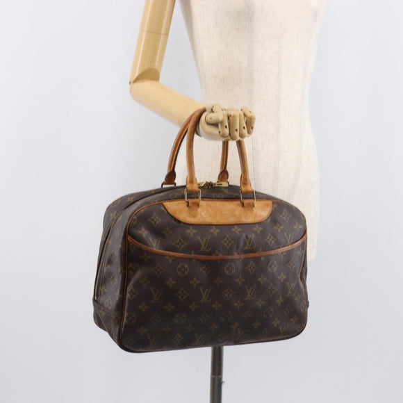 LOUIS VUITTON Monogram Deauville Hand Bag M47270 LV Auth BA16584